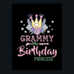 Póster Mother Art | Grammy Of The Birthday Princess Xmas<br><div class="desc">Mother Art | Grammy Of The Birthday Princess Xmas</div>