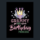 Póster Mother Art | Grammy Of The Birthday Princess Xmas<br><div class="desc">Mother Art | Grammy Of The Birthday Princess Xmas</div>