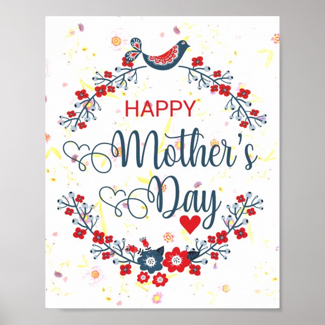 Póster Mothers day (Frente)