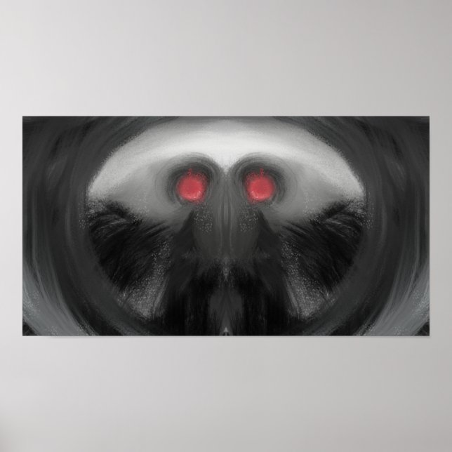Póster Mothman (Frente)