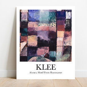 Póster Motif From Hammamet de Paul Klee