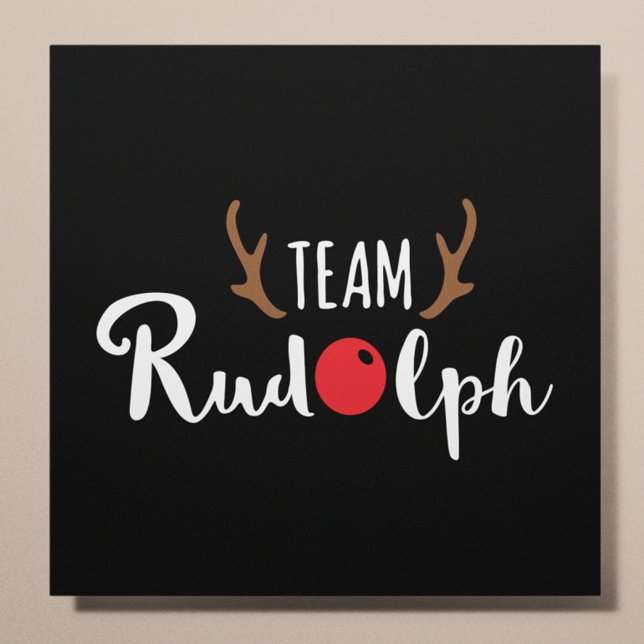 Póster Motif Navidades de Team Rudolph (Subido por el creador)