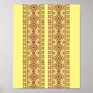 Póster Motif Tradicional, Motif Tradicional Rumano T-S