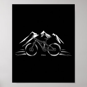 Póster Motivación Bicicleta De Carreras Ciclismo Biciclet