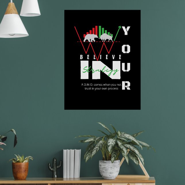 Póster Motivación Comercial | Alcista | Patrón (Salón 1)