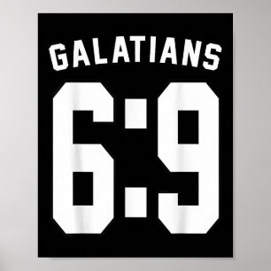 Póster Motivación cristiana de Jersey Deportivo 6_9 para