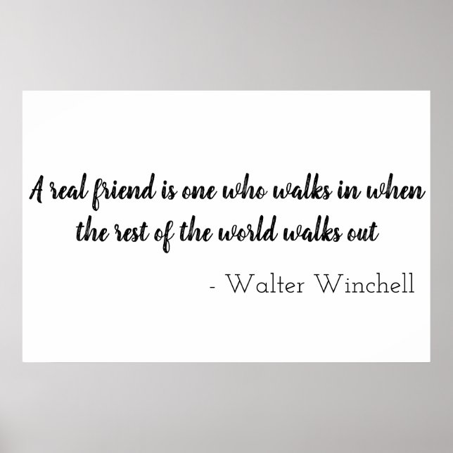 Póster ❤ motivación de amigos cita a nuestroEstallido (Frente)