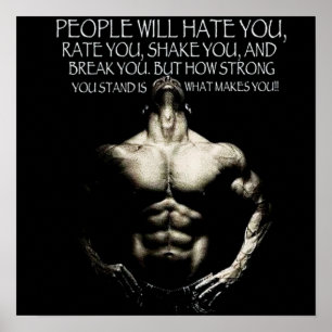 Póster Motivación de entrenamiento