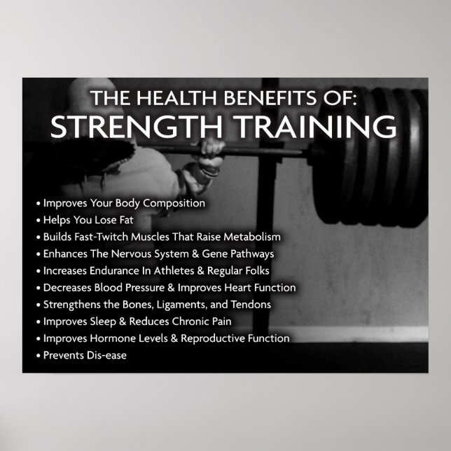 Póster Motivación de entrenamiento (Frente)