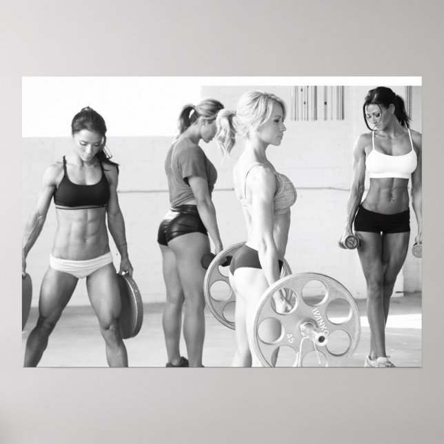 Póster Motivación de entrenamiento (Frente)