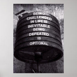 Póster Motivación de entrenamiento