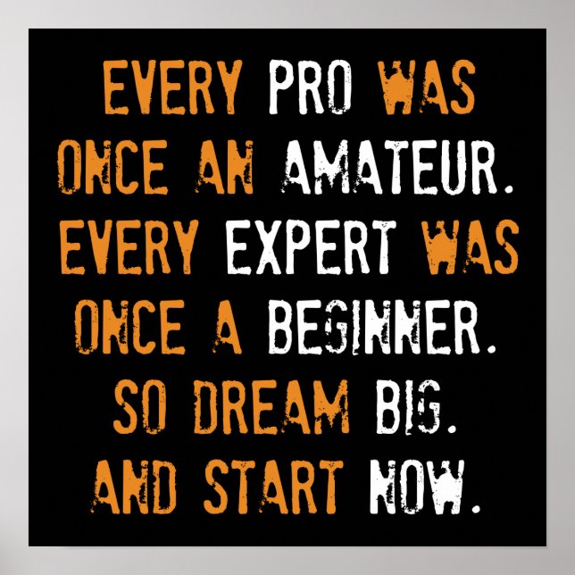 Póster Motivación de entrenamiento (Frente)