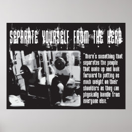 Póster Motivación de entrenamiento