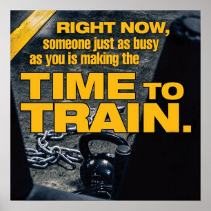 Póster Motivación de entrenamiento