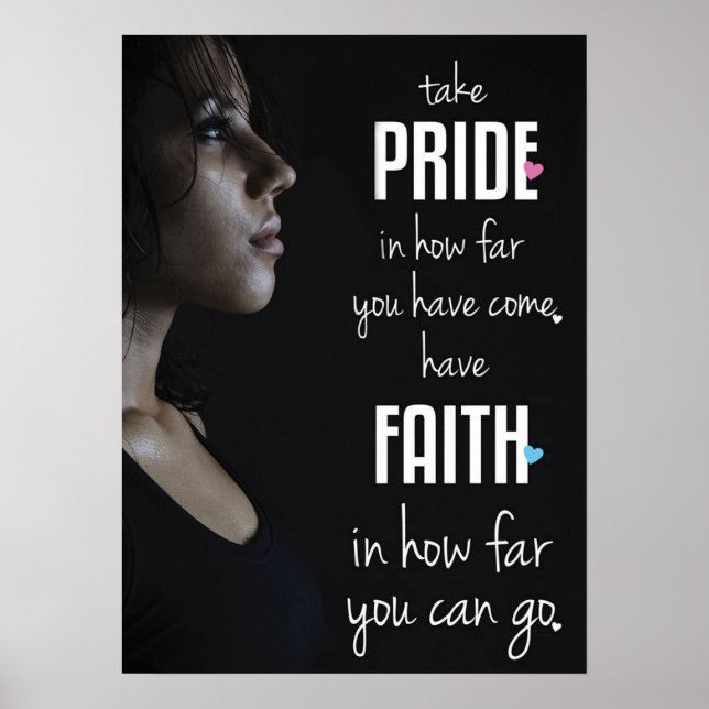 Póster Motivación de entrenamiento (Frente)