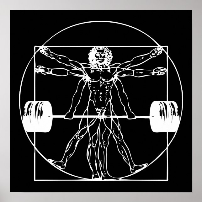 Póster Motivación de entrenamiento (Frente)