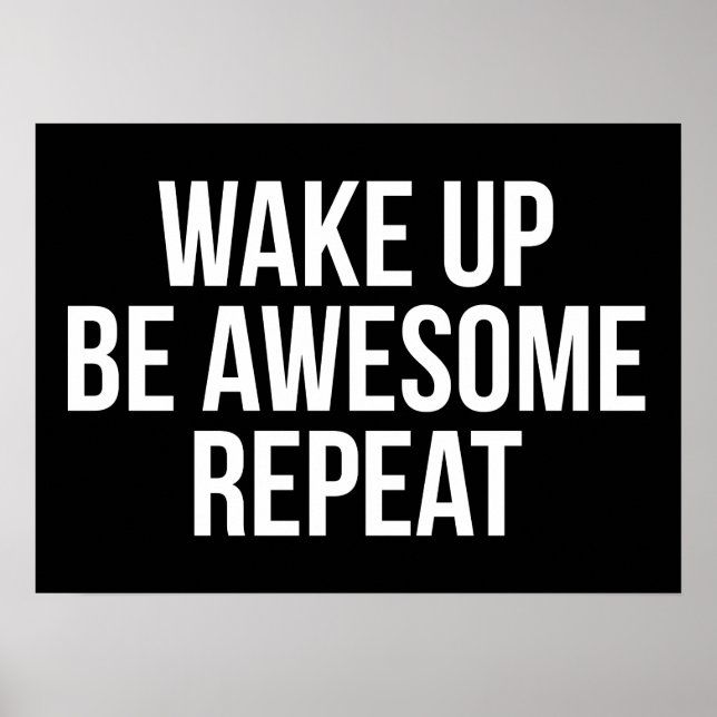 Póster Motivación de entrenamiento (Frente)