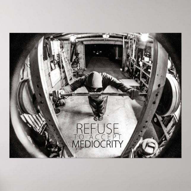 Póster Motivación de entrenamiento (Frente)