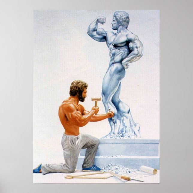 Póster Motivación de entrenamiento (Frente)