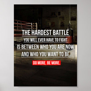 Póster Motivación de entrenamiento