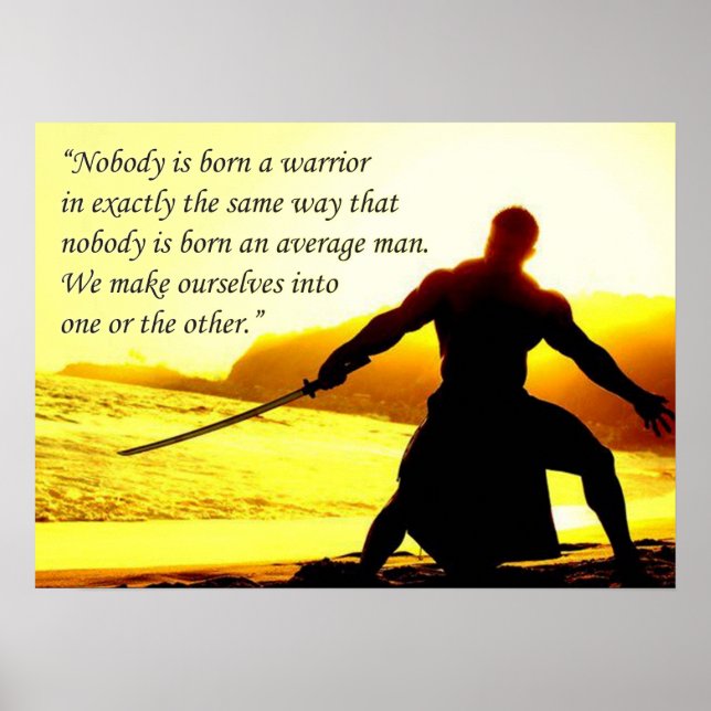 Póster Motivación de entrenamiento (Frente)