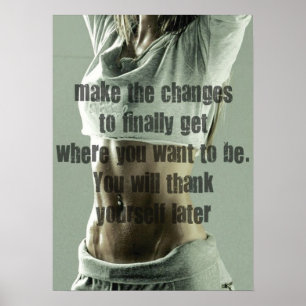 Póster Motivación de entrenamiento