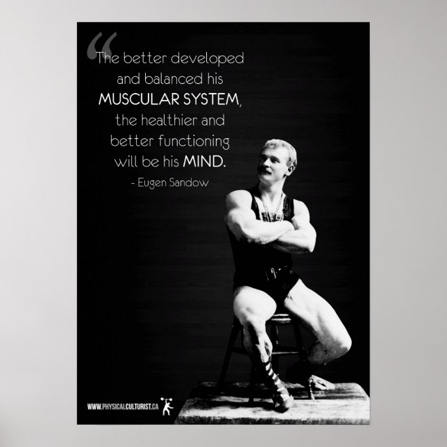Póster Motivación de entrenamiento (Frente)