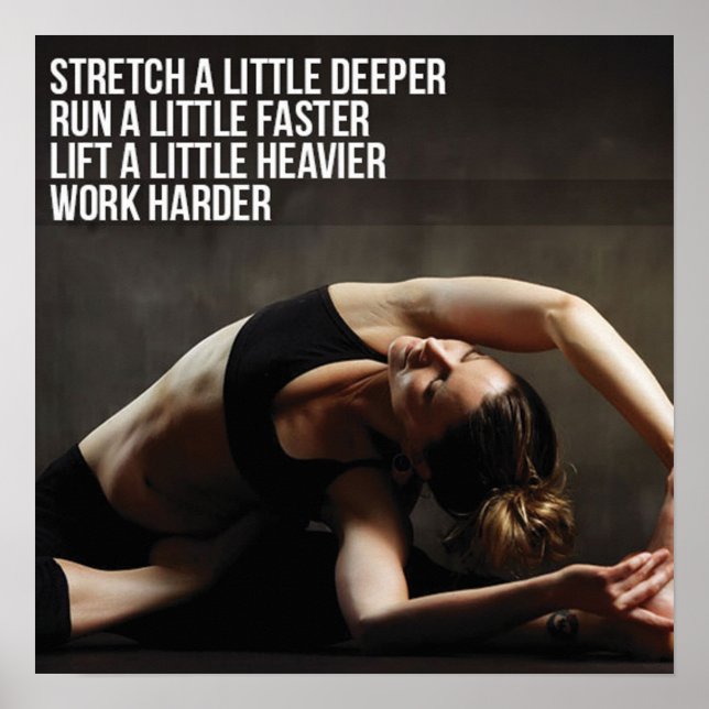 Póster Motivación de entrenamiento (Frente)