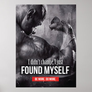 Póster Motivación de entrenamiento