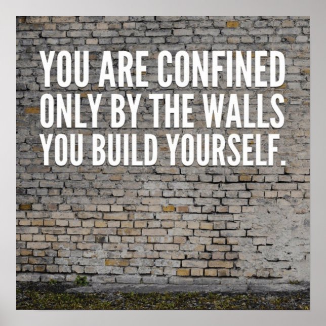 Póster Motivación de entrenamiento (Frente)