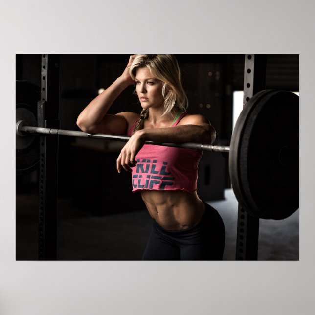 Póster Motivación de entrenamiento (Frente)