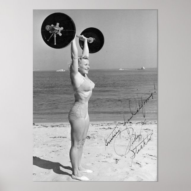 Póster Motivación de entrenamiento (Frente)