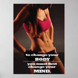 Póster Motivación de entrenamiento