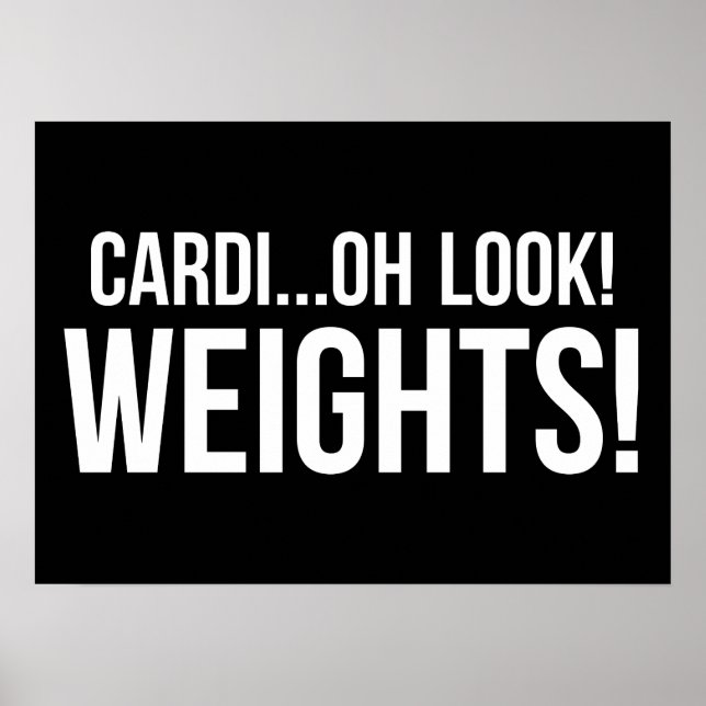 Póster Motivación de entrenamiento (Frente)