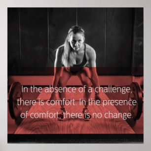 Póster Motivación de entrenamiento