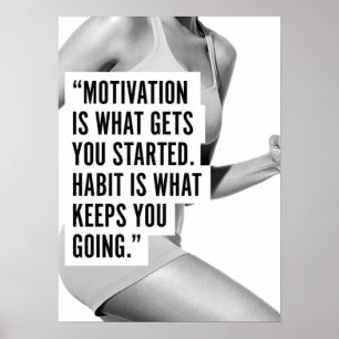 Póster Motivación de entrenamiento