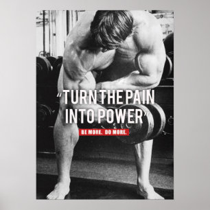 Póster Motivación de entrenamiento