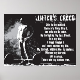 Póster Motivación de entrenamiento