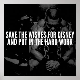 Póster Motivación de entrenamiento