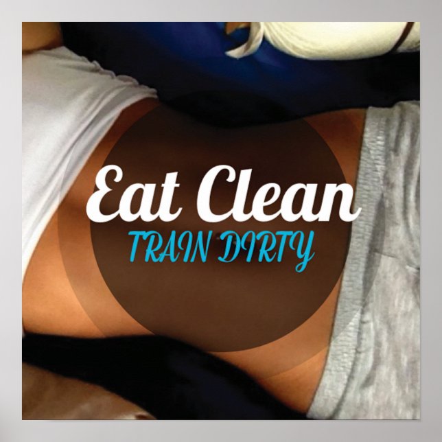 Póster Motivación de entrenamiento (Frente)