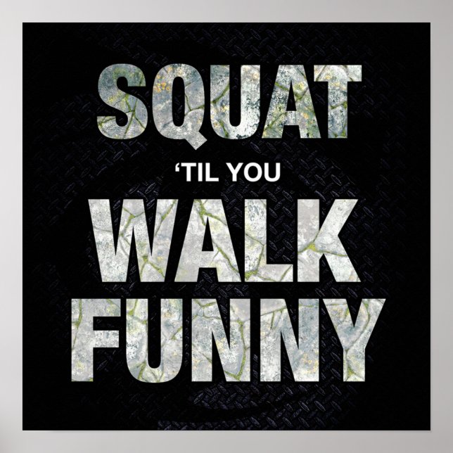 Póster Motivación de entrenamiento (Frente)