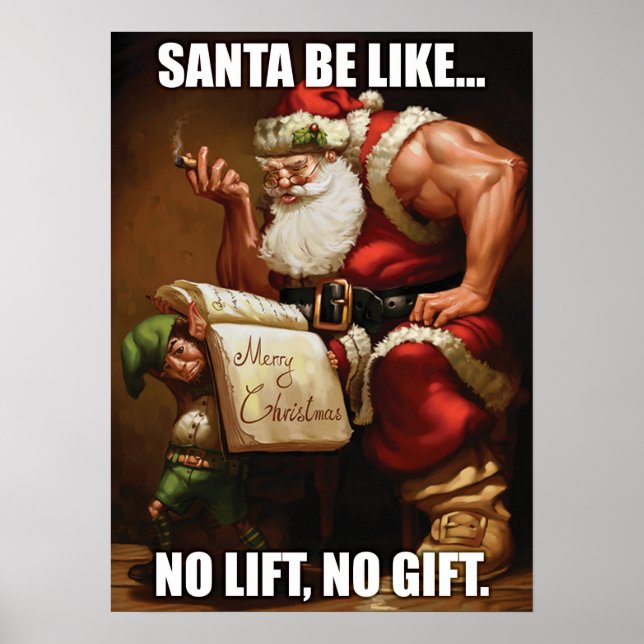 Póster Motivación de entrenamiento (Frente)