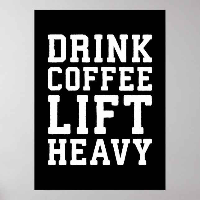 Póster Motivación de entrenamiento (Frente)