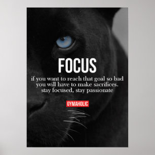 Póster Motivación de entrenamiento