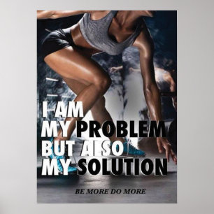 Póster Motivación de entrenamiento