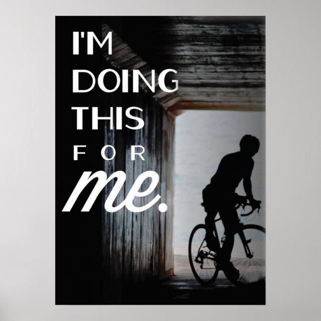 Póster Motivación de entrenamiento (Frente)