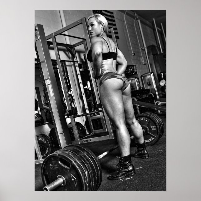 Póster Motivación de entrenamiento (Frente)