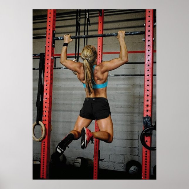 Póster Motivación de entrenamiento (Frente)