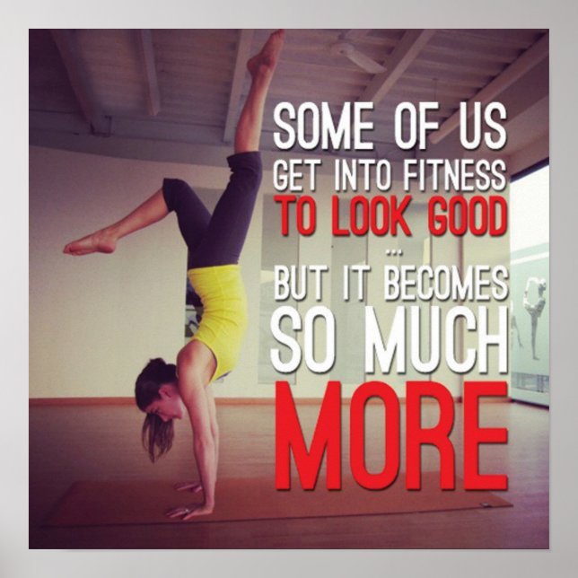 Póster Motivación de entrenamiento (Frente)