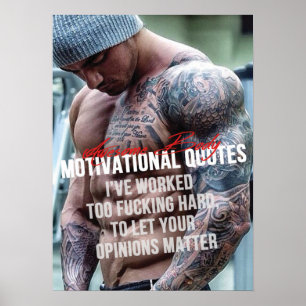 Póster Motivación de entrenamiento